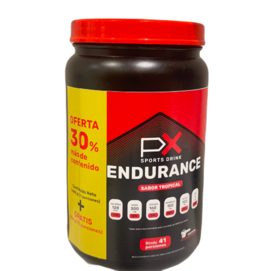 Bebida hidratante y energética para deportistas - PX Endurance-Distribuidores