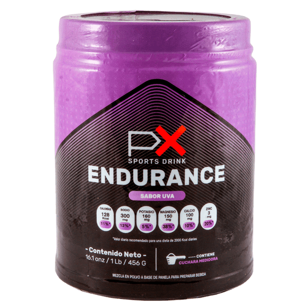 Bebida hidratante y energizante para deportistas - PX Endurance-Distribuidores.